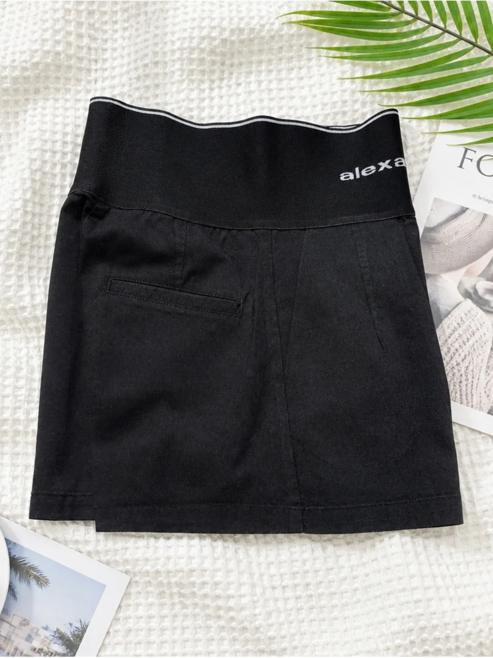 Alexander Wang Black Women's Shorts Bermudas
